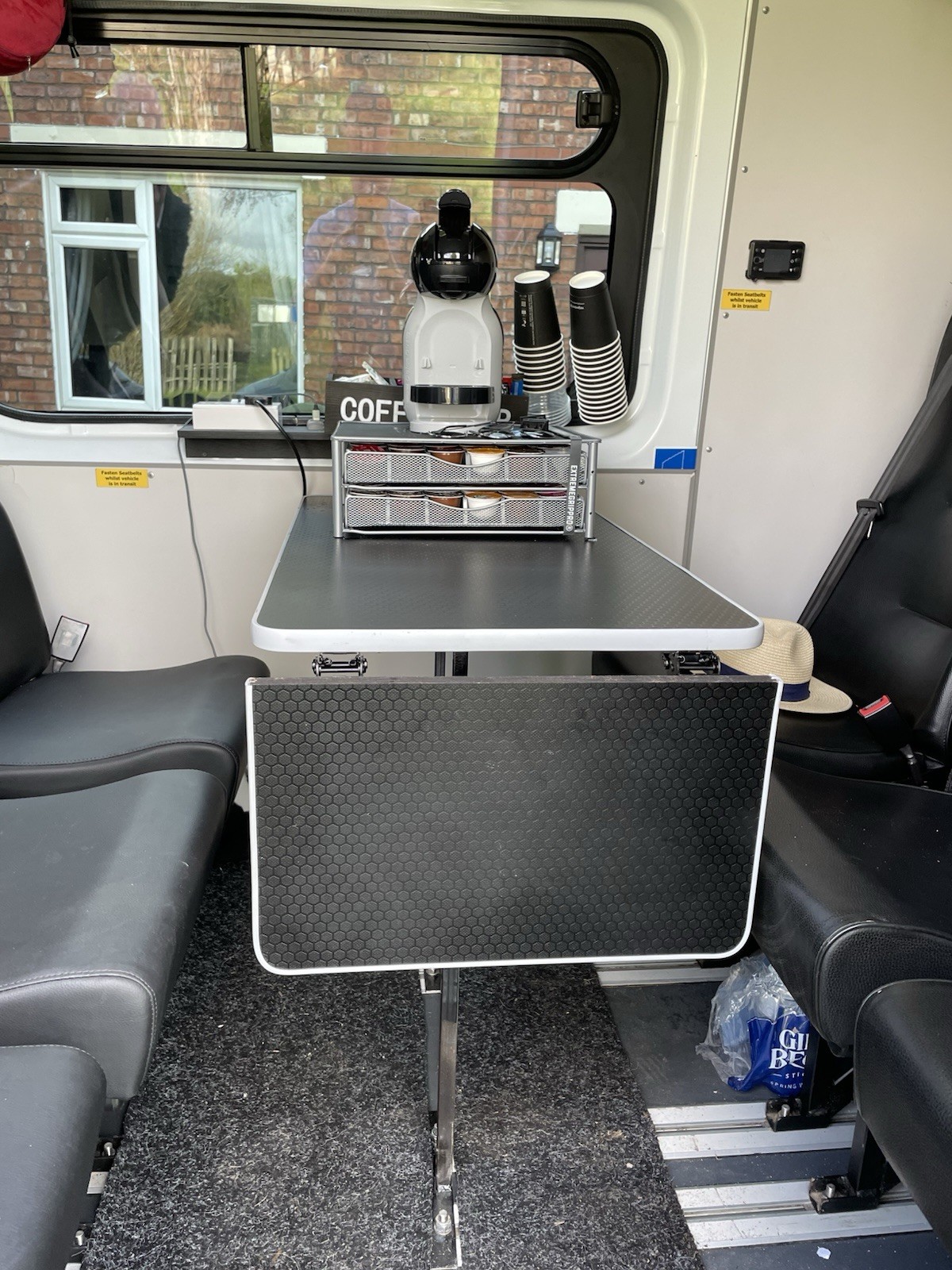 Campervan / motor home table Top With Extension Kit