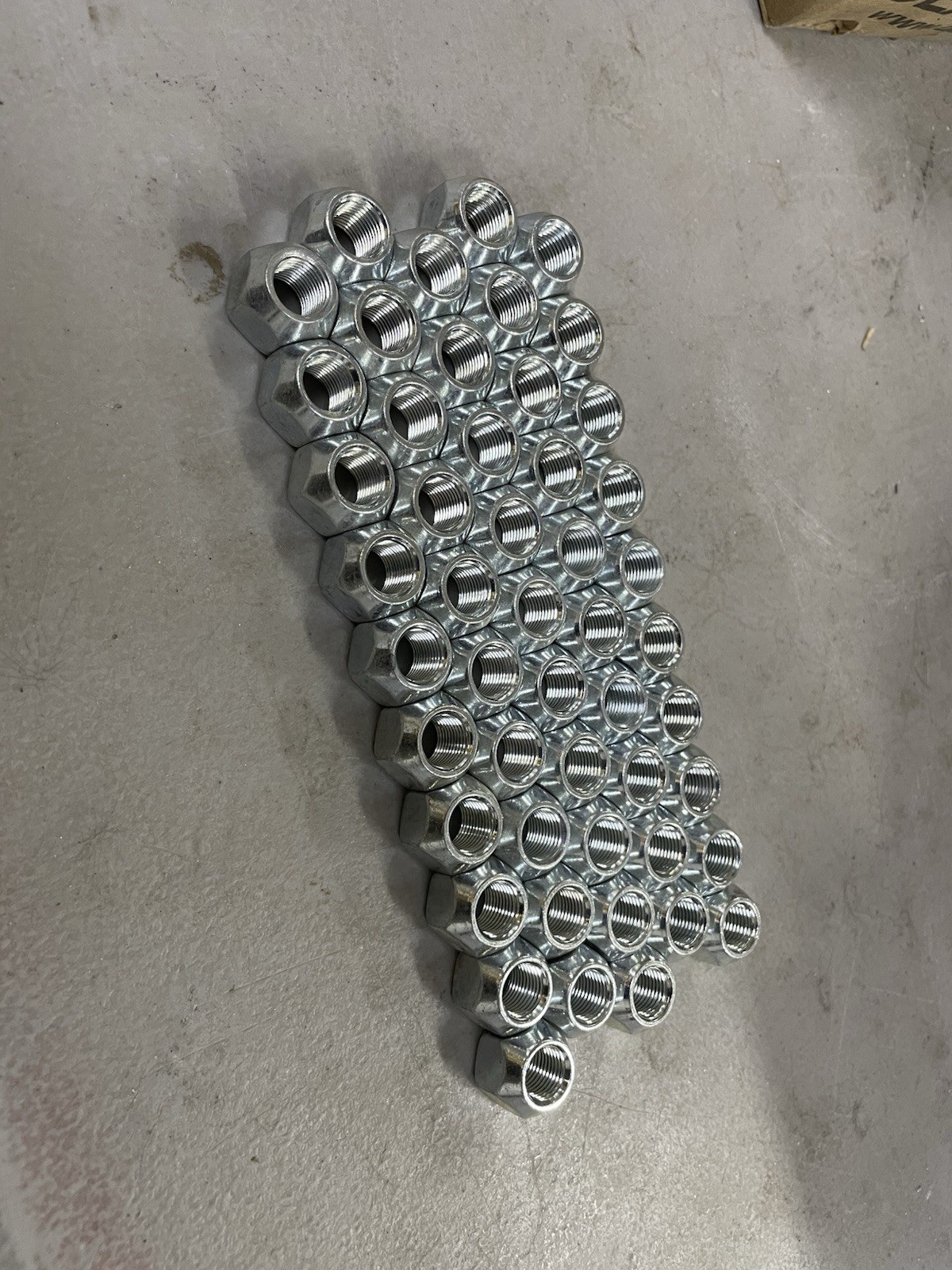 (50) Zinc-Plated Lug Nuts – 1/2″-20 Thread Size, Dexter Part No. 006-080-00
