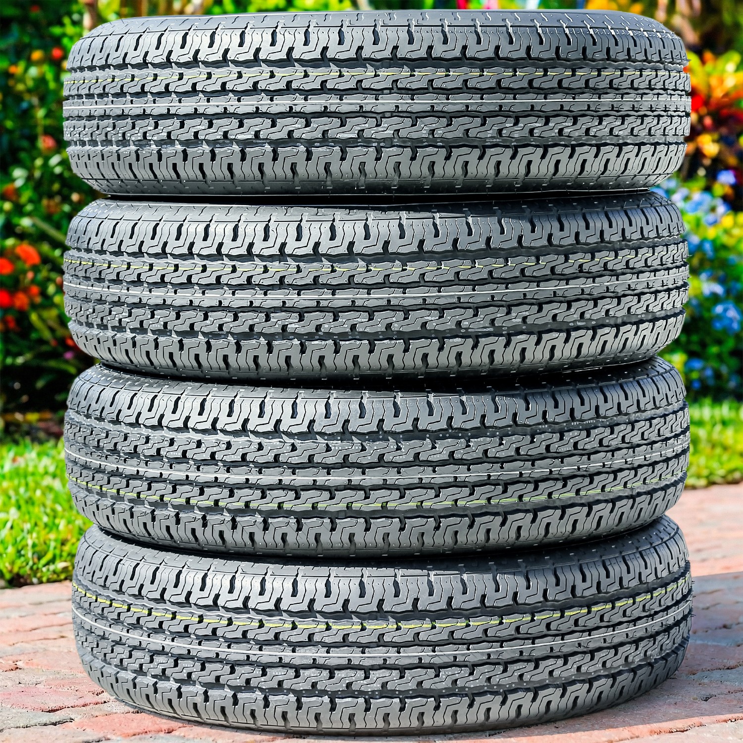 4 Tires Atturo ST300 All Steel ST 235/80R16 129/125M G 14 Ply Trailer
