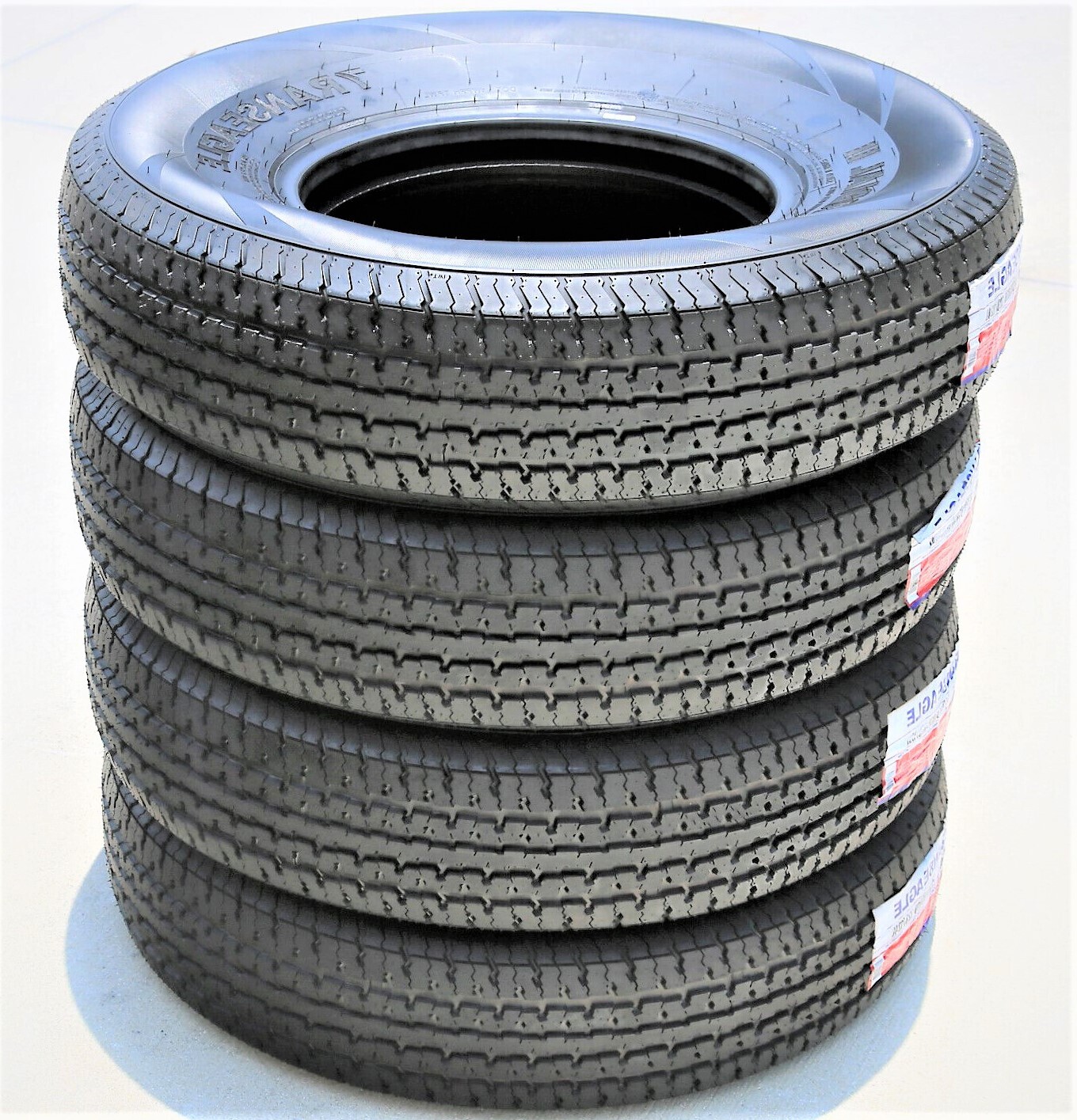 4 Tires 205/75R15 Transeagle ST Radial II Steel Belted Trailer 101/97N C 6 Ply