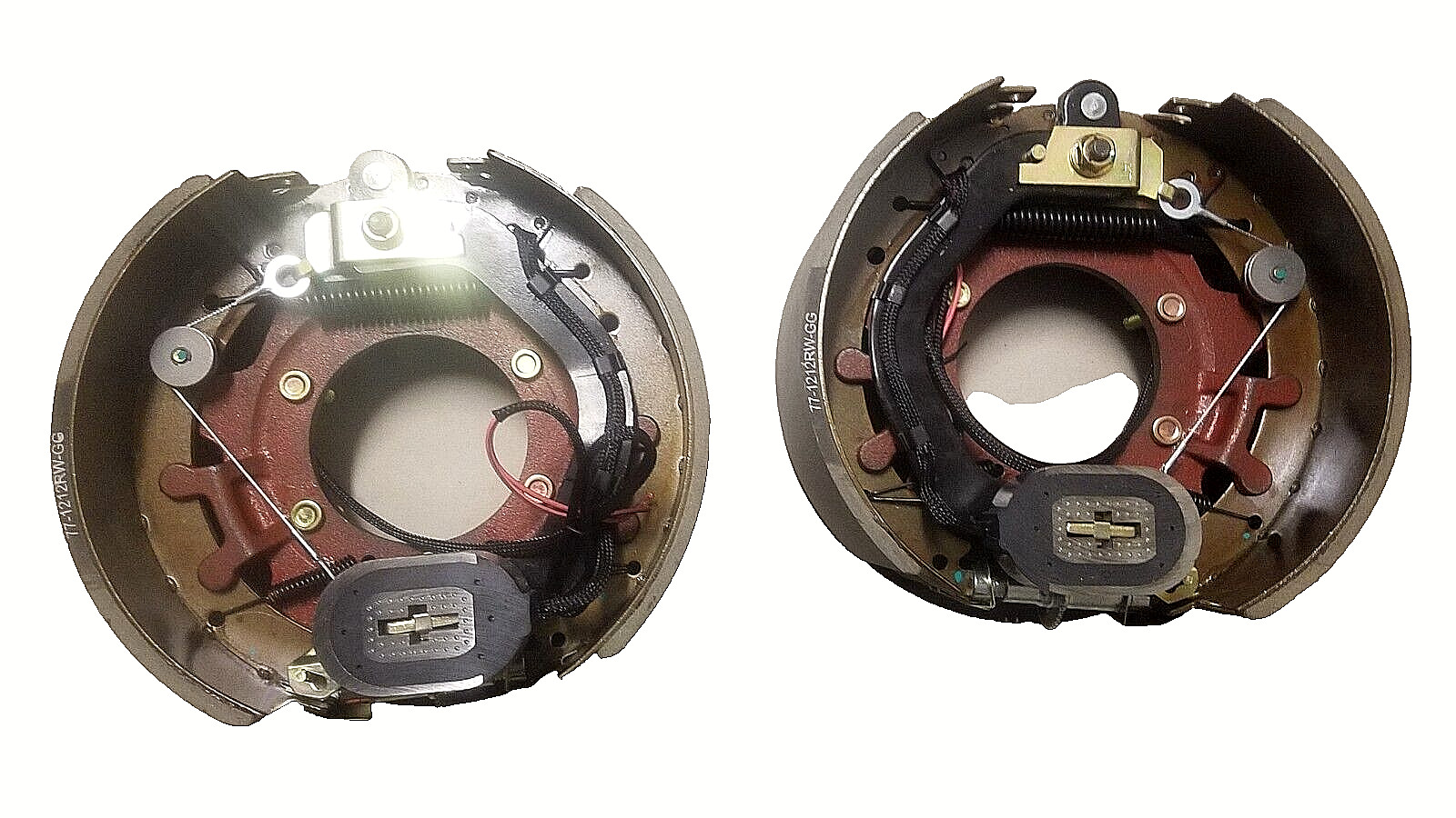 PAIR Rockwell (Quality Axle) 12K to 16K Electric Trailer Brake 12-1/4″ x 5″ L+R