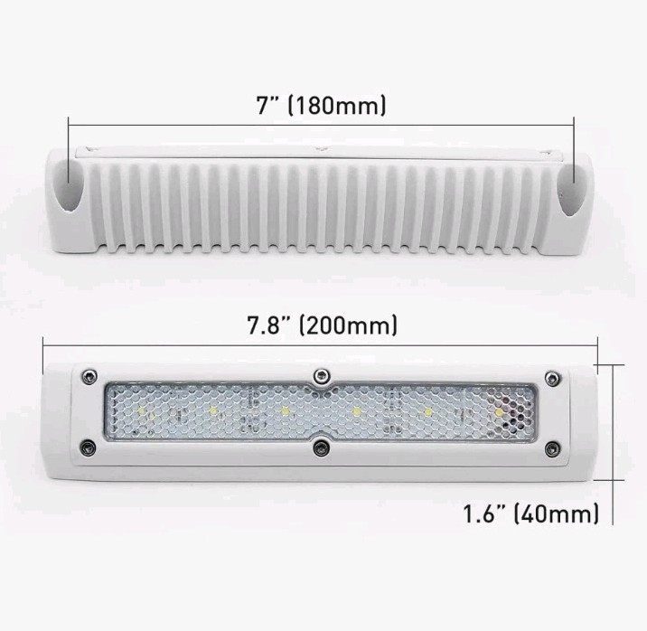 Dream Lighting IP65 LED 12V DC Camper Van Outdoor Light 200mm Long