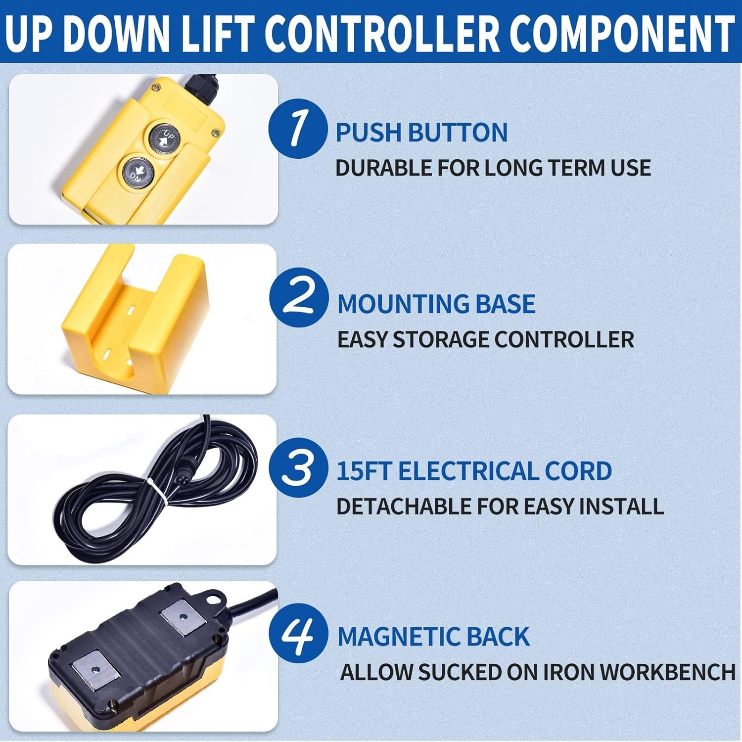 15ft Remote Control for Dump Trailers – Robust, Waterproof & Easy to Use