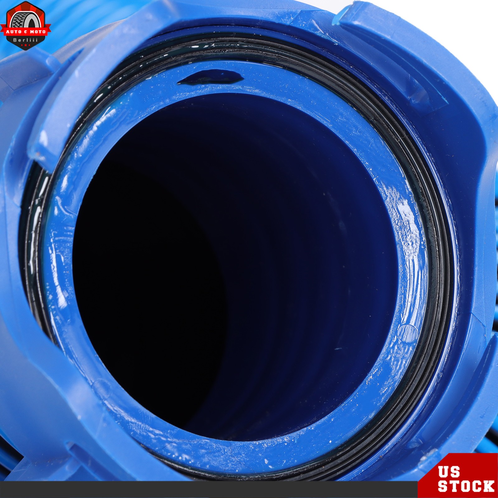 15 FT For Camper RV Trailer Sewer Hose Kit & Clear Elbow & Cap & 4-in-1 Adapter