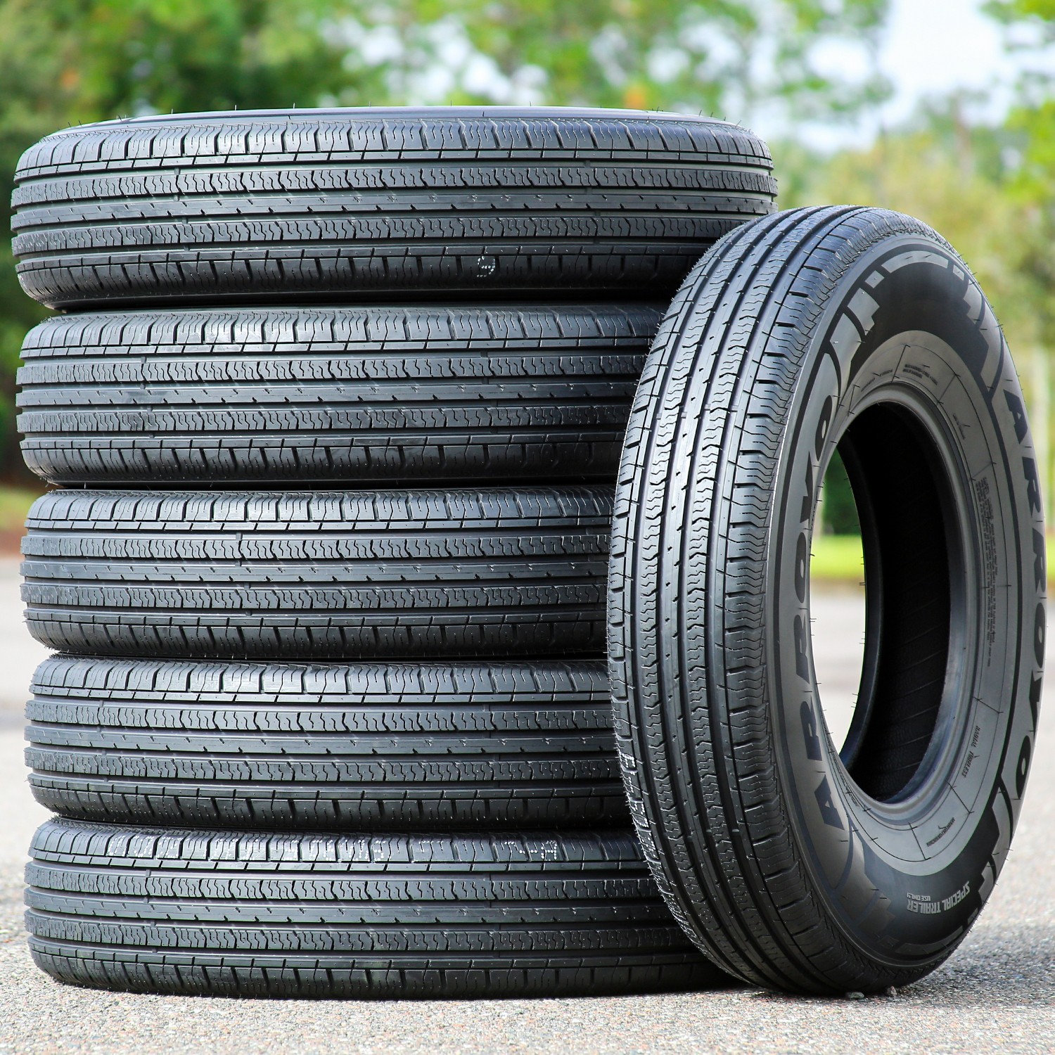 Tire Arroyo Special Trailer Semi-Steel ST 225/75R15 Load D 8 Ply Trailer