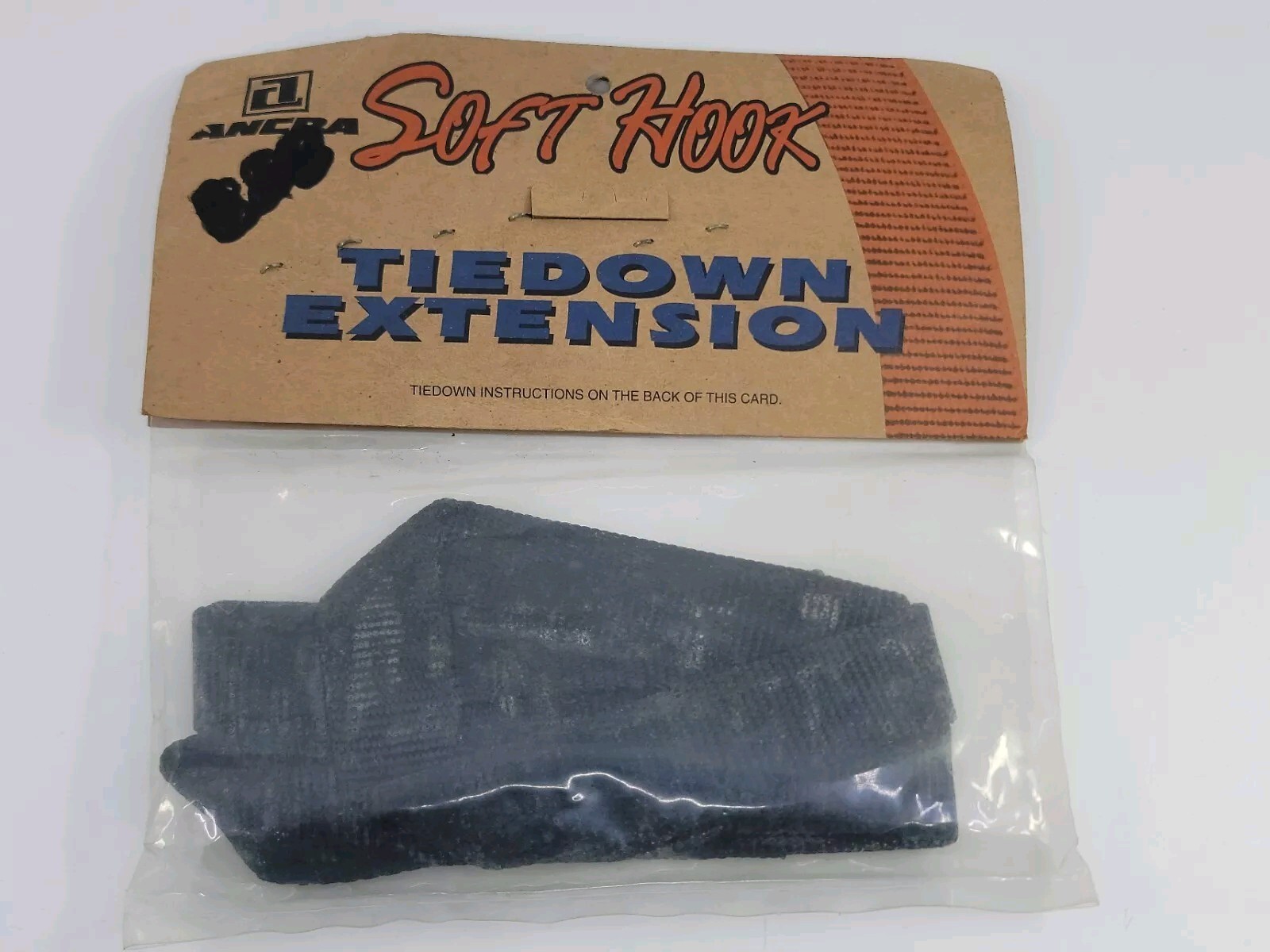 (2) Ancra 18″ Black Soft Hook Extensions for Motorcycle ATV’s Tie Down Straps