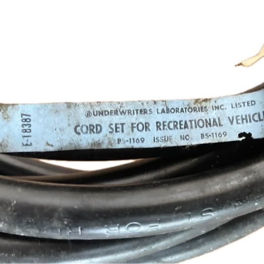 14-3 ST 15AMP M/E RV Recreational Vehicle Use Electric Cord Power