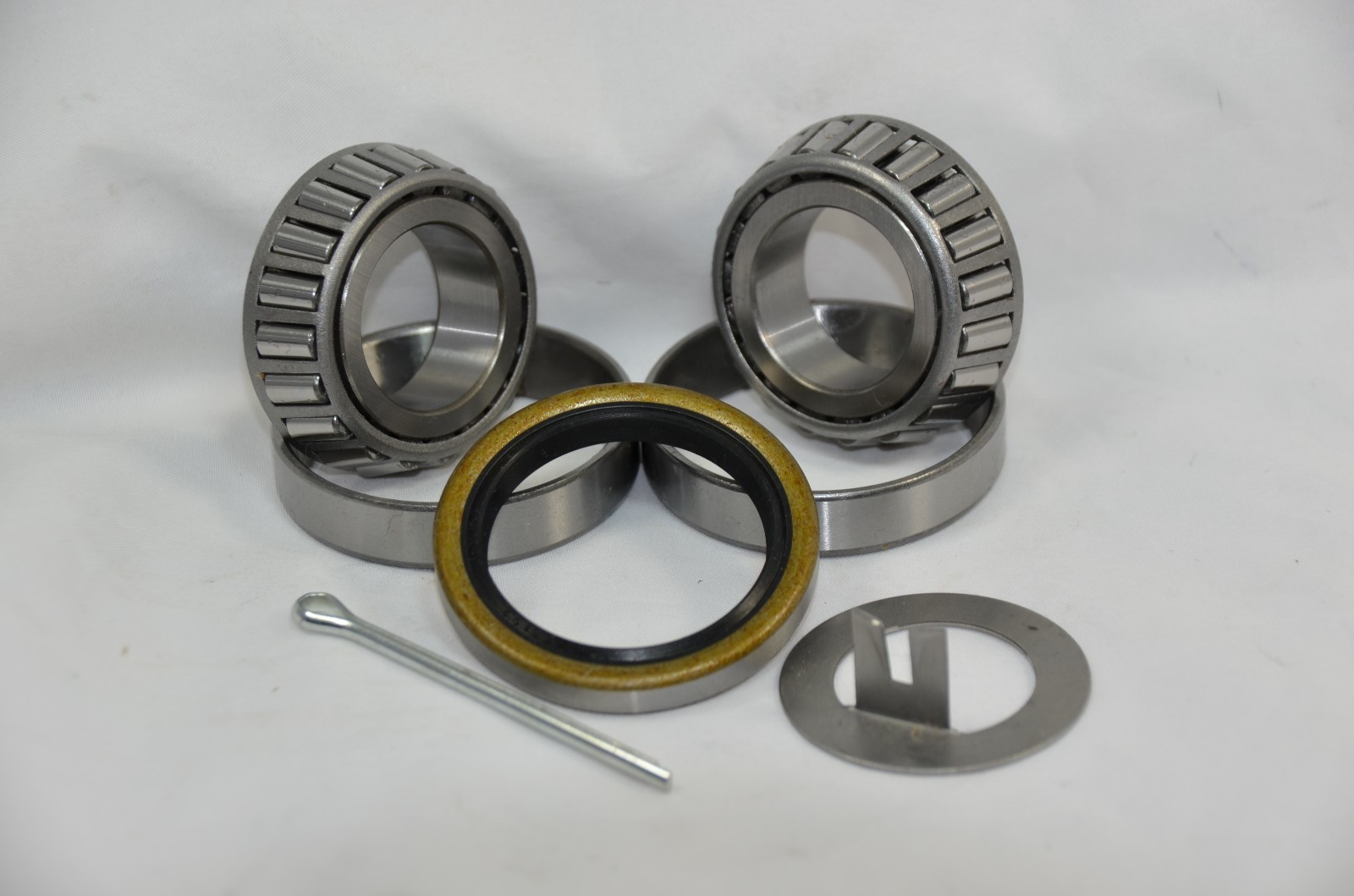 2,000 lb.Trailer Bearing Kit L44649/10 L44649/10 Bearings 12192TB 1.25″ Seal
