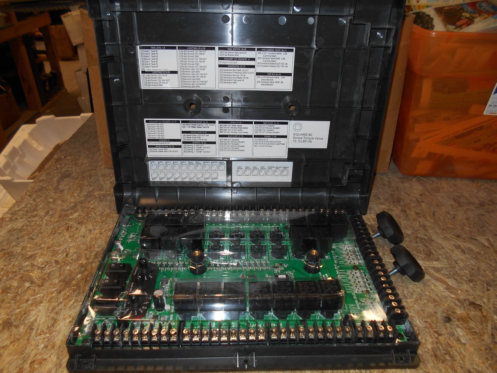 *IN COMMAND RV CONTROL PANEL TREKWOOD COMPLETE SYSTEM JRVCS1CM *5* FREE SHIP