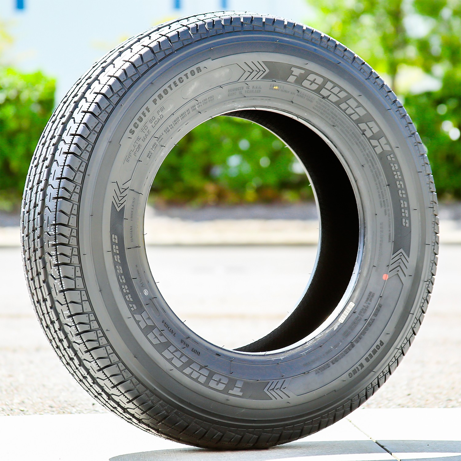 2 Tires ST 235/80R16 Power King Towmax Vanguard Trailer Load E 10 Ply