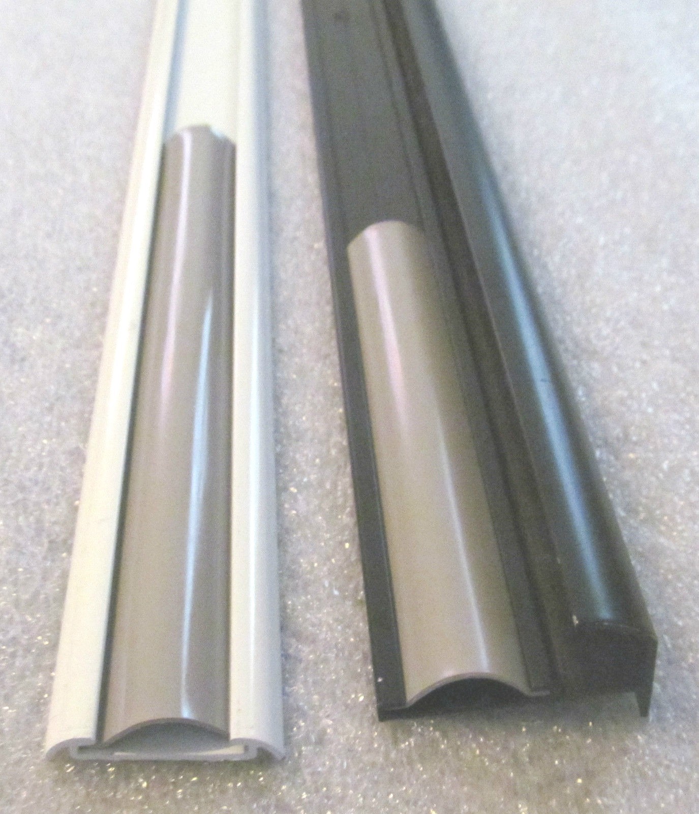 1″ Columbus Grey 25 FT Vinyl Insert Molding Trim Screw Cover RV Camper New Color