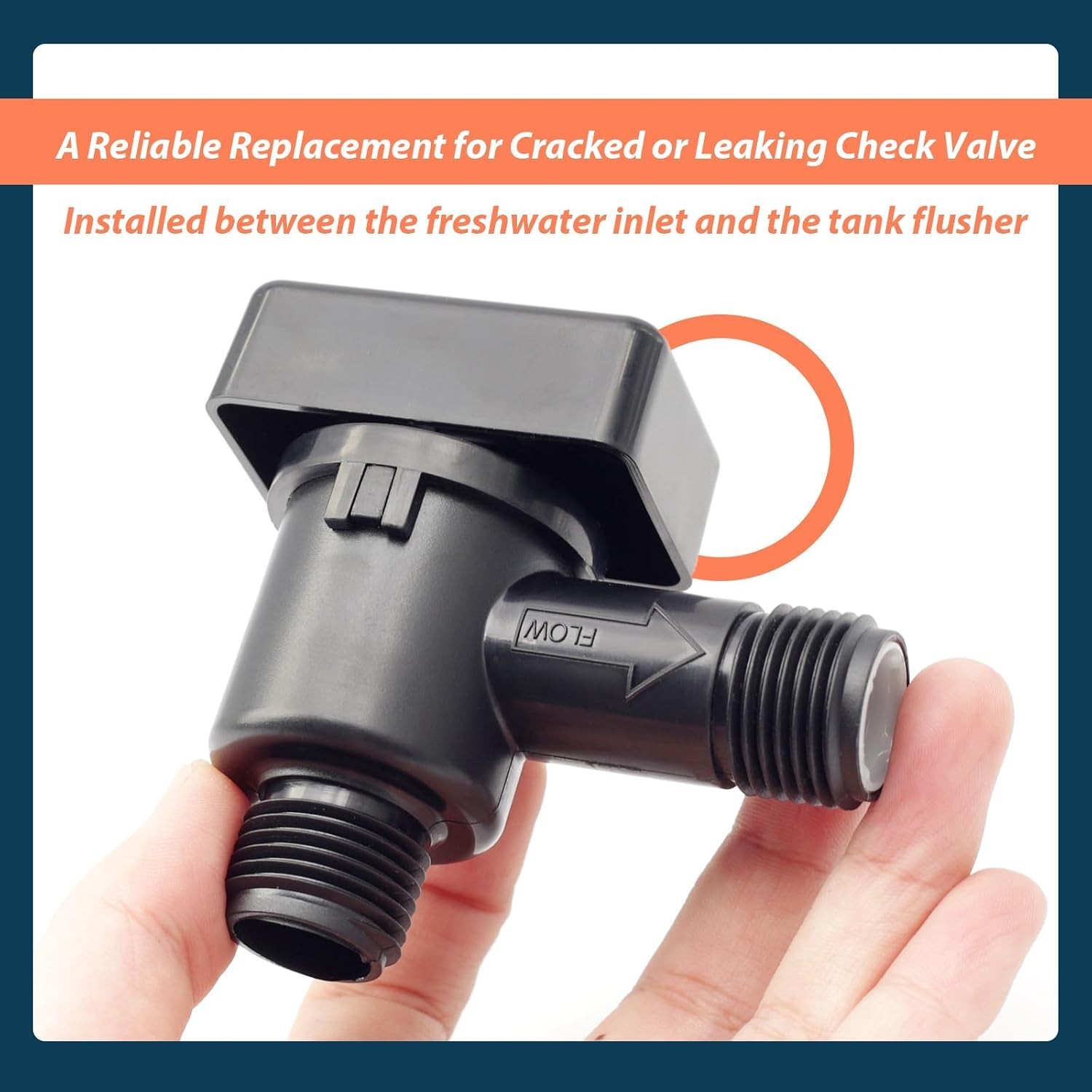 Reliable RV Vacuum Breaker Check Valve – Essential for Freshwater Integrity