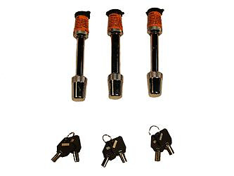 Blue Ox Bx88101 Trailer Hitch Pin Barbell 3 Locks Two 1/2″ & One 5/8″ Diameter