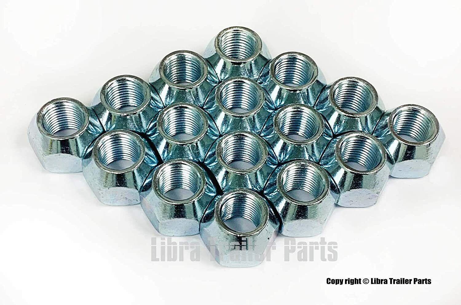 Pack of 16 Trailer RV 1/2″-20 Cone Wheel Nuts