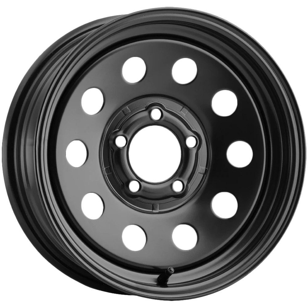 Vision 70 Trailer Mod 13×4.5 5×4.5″ +0mm Black Wheel Rim 13″ Inch