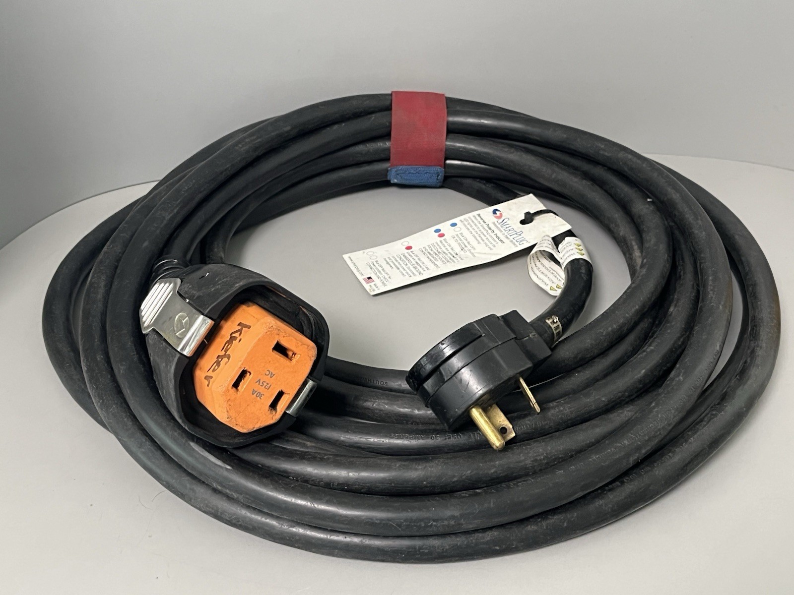 SmartPlug 30 Amp 125V RV Shore Power Cable Cord -30 ft – Used