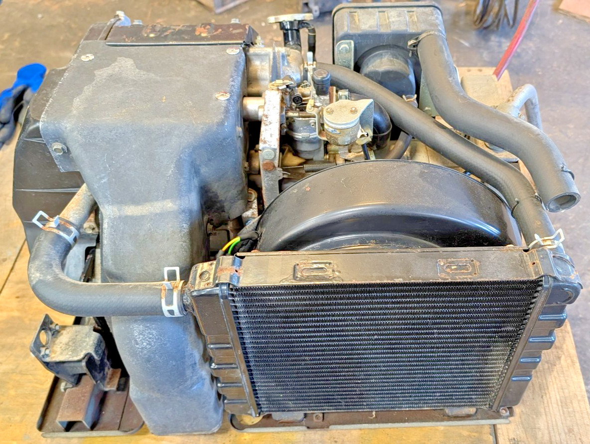 Honda EV 6010 Portable RV Fire Truck Heavy Duty Generator Water Cooled Runs BUT?