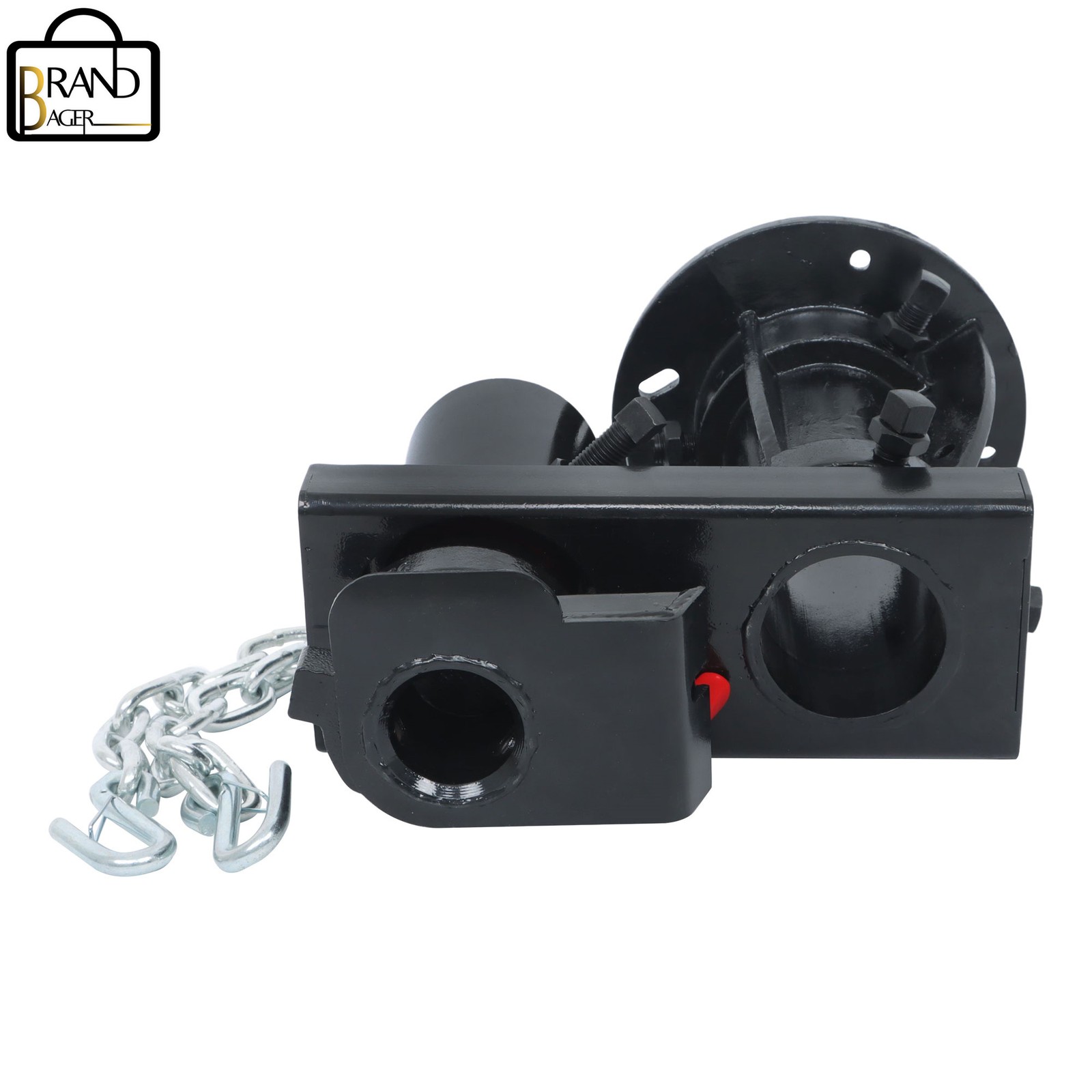 Fifth (5th) Wheel to Gooseneck Adapter w/ 7-1/2″ Offset C5G 12″-16″ Adjustable
