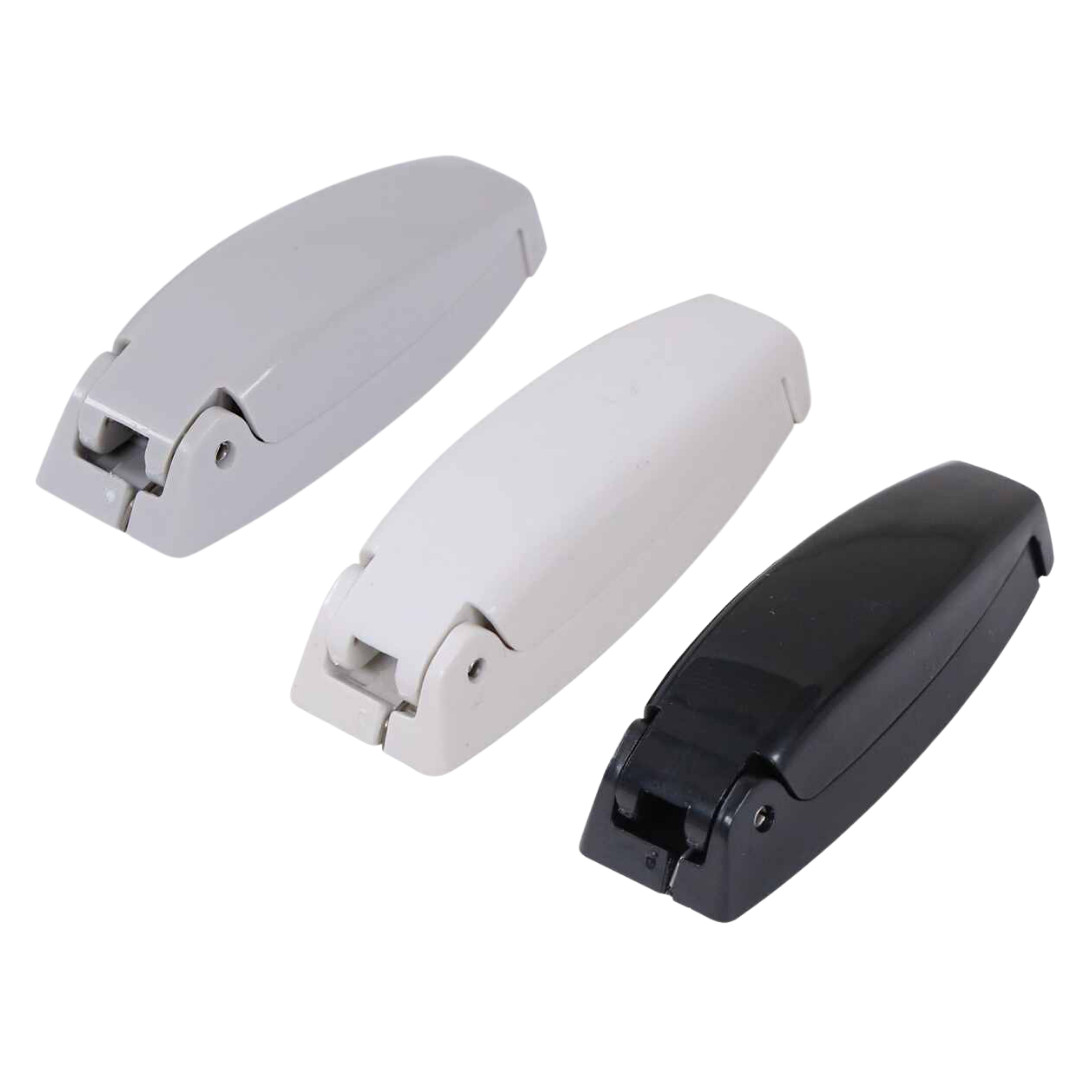 Black Grey White RV Trailer Rounded Baggage Door Catch Compartment Hardware Clip