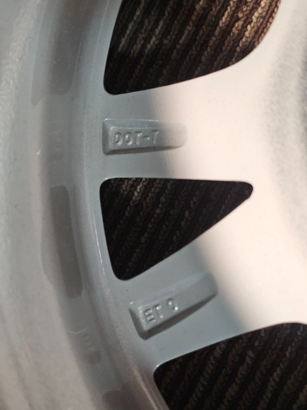 (QTY 1) Aluminum Edge Silver Trailer Wheel Rim 15X6 6×139.7 0mm