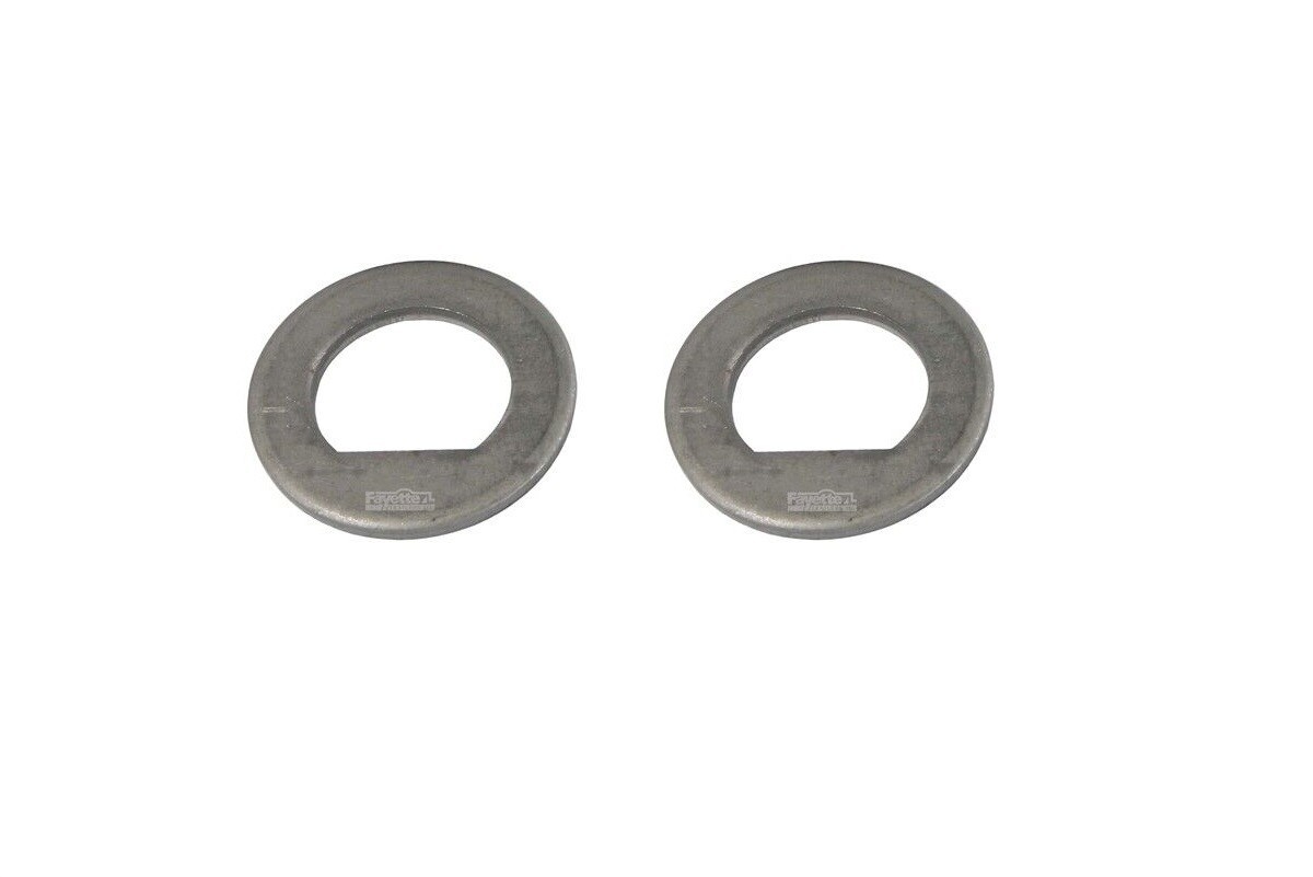 1″ Trailer D Washer for Round Spindle End fits Dexter Axle