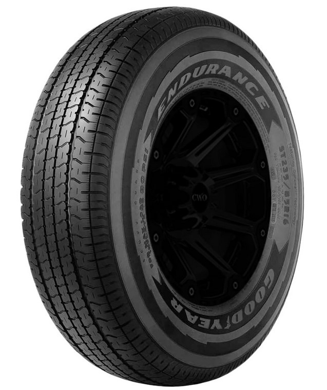2-Pack Goodyear Trailer Tire Endurance ST235/80R16 235/80R16 Load Range E BSW