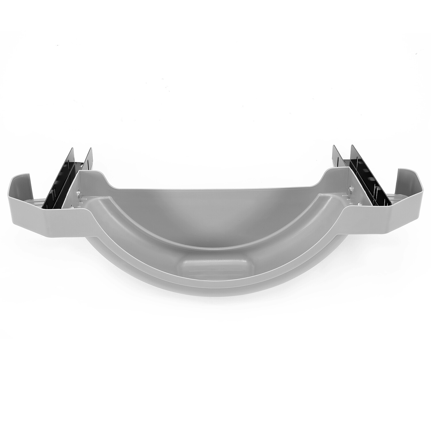 2pcs Gray Single Axle Trailer Fenders w/ Steps For 12″ Wheels Tires Skirt Boat