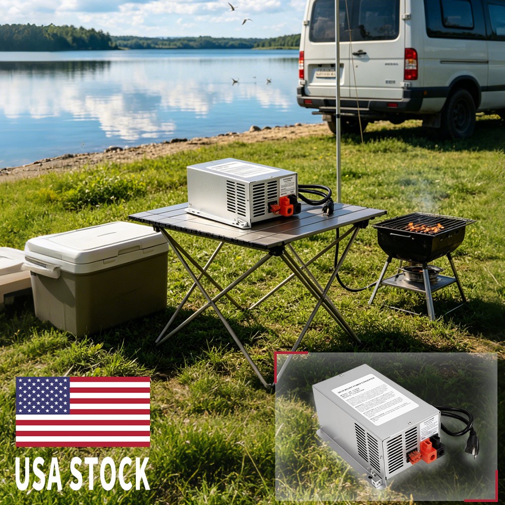 RV Power Converter 110V AC to 12V DC RV truck Camper Battery Charger WF-9865