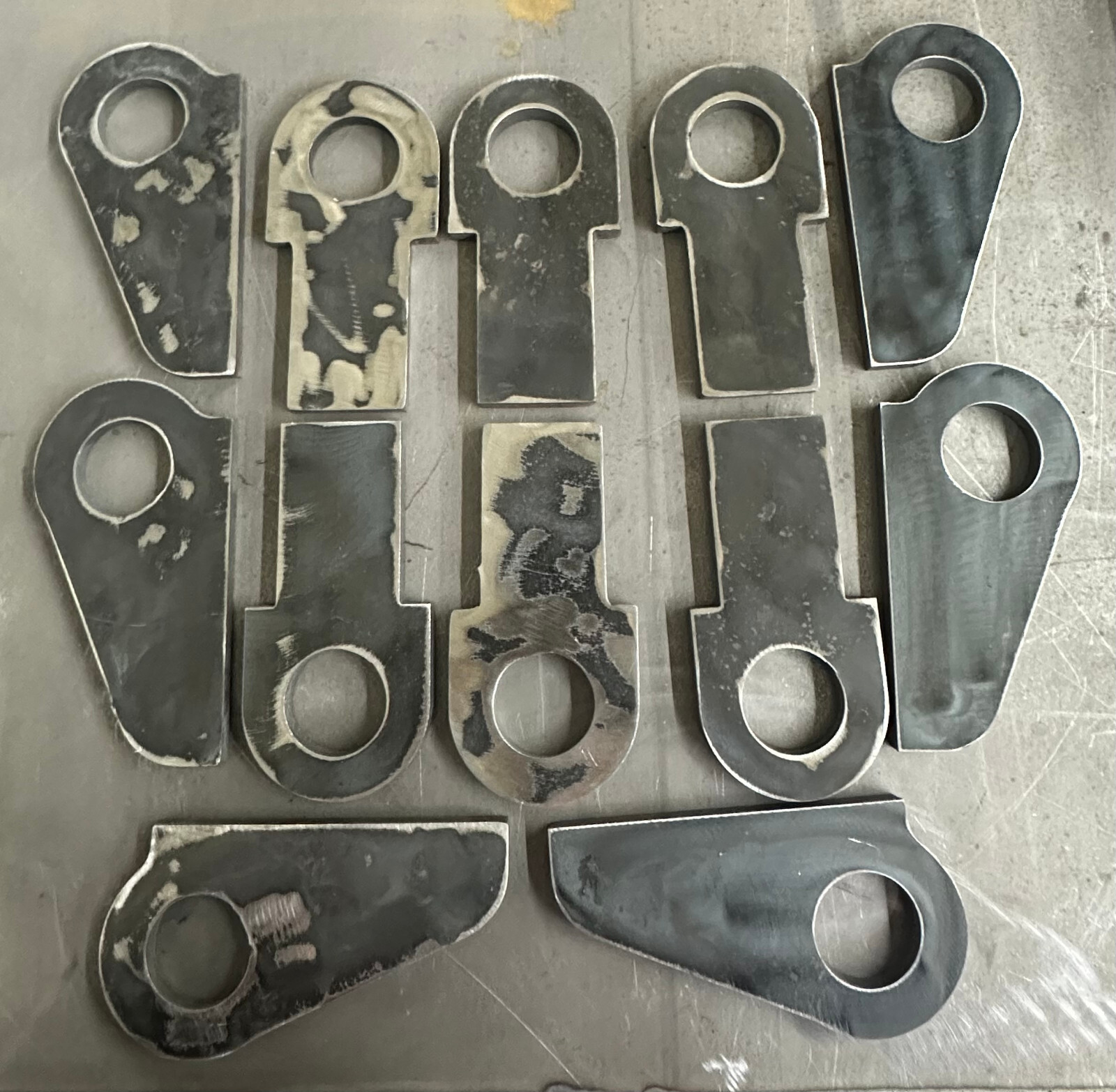 Trailer Ramp Hinge Weld On 3/8 Plate 1 1/2