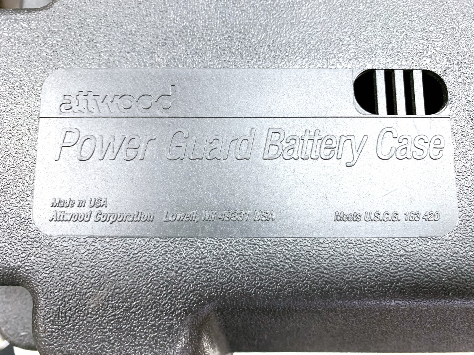 NEW Attwood Power Guard Battery Case 9067-1 for RV Marine Group 27 Batteries