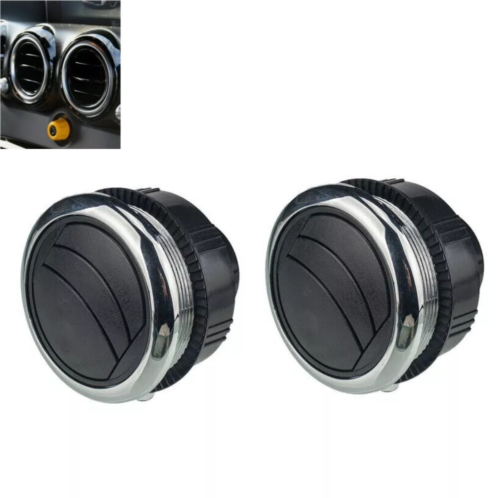 46MM Rotating Vent Air Outlet Round Ceiling for Car RV Bus A/C Air Conditioner