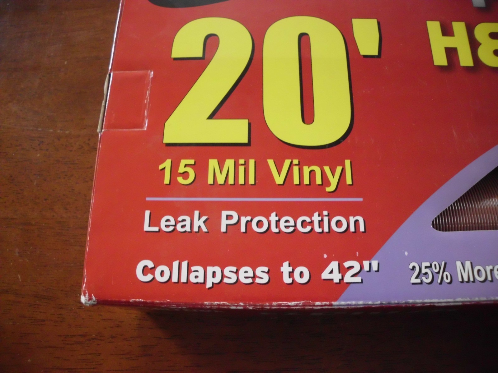 VALTERRA EZ Flush HEAVY DUTY 20FT BRONZE RV DRAIN HOSE. NEW
