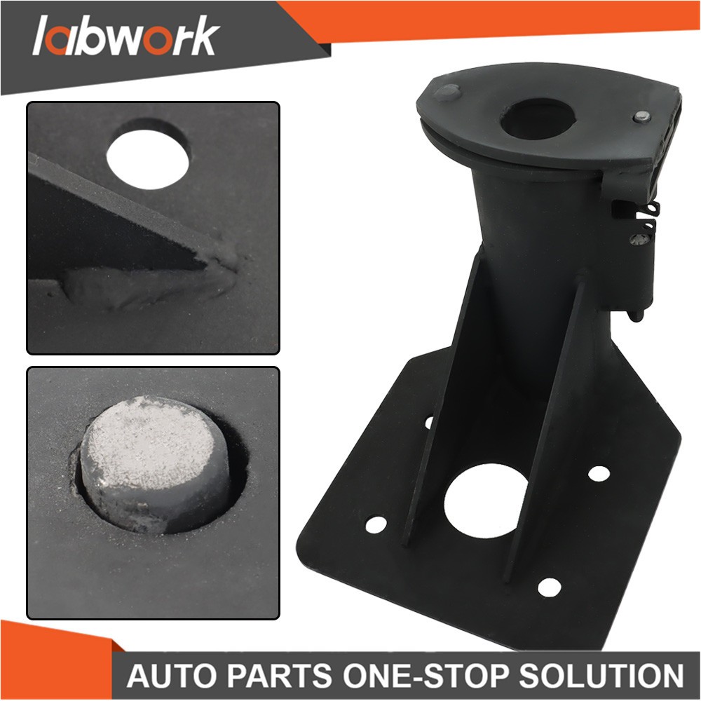Labwork 12″ Wheel to Gooseneck Hitch Adapter for Fifth (5th) Wheel RV Camper