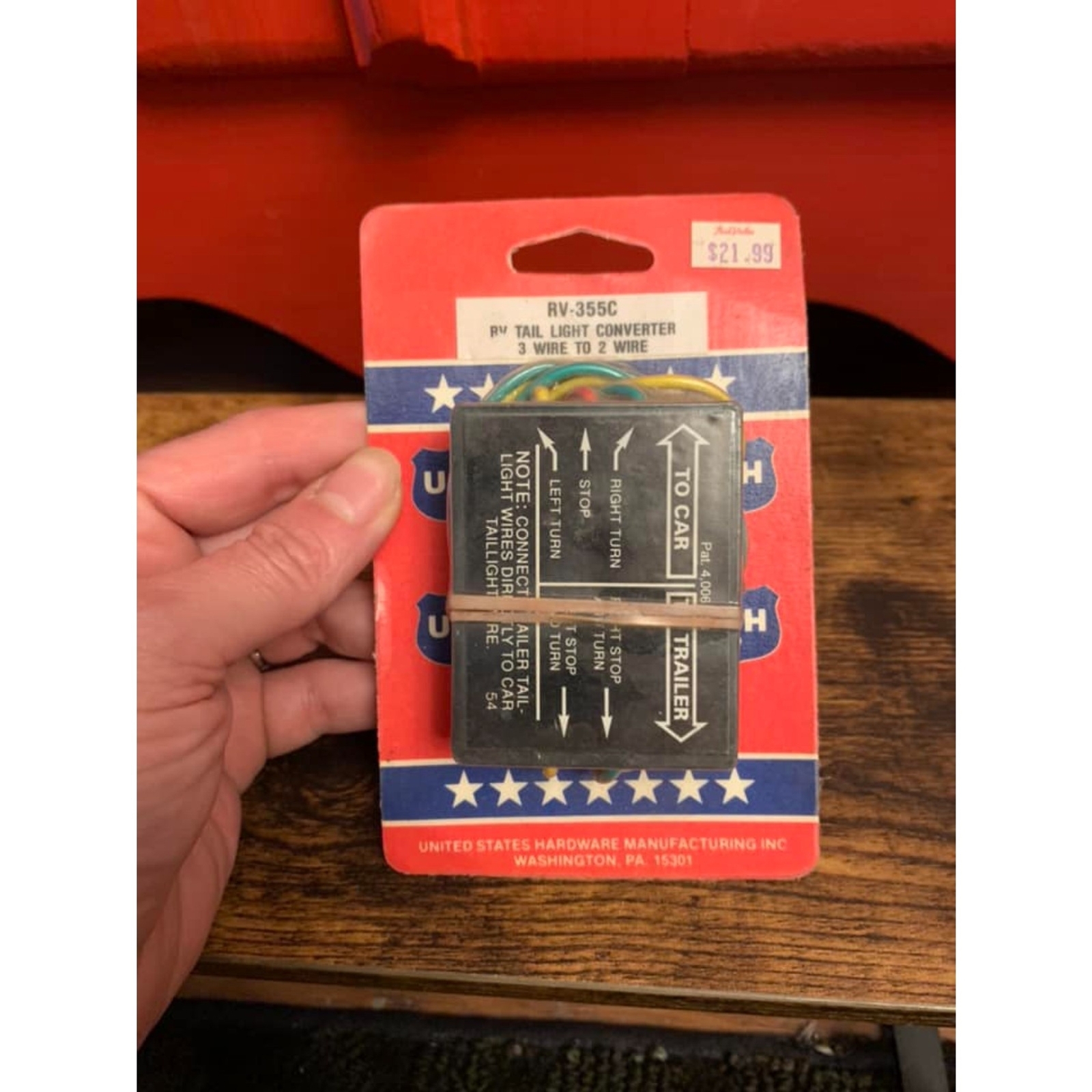 Brand New RV Tail Light Converter RV-355C 3 Wire to 2 Wire Convert-O-Light