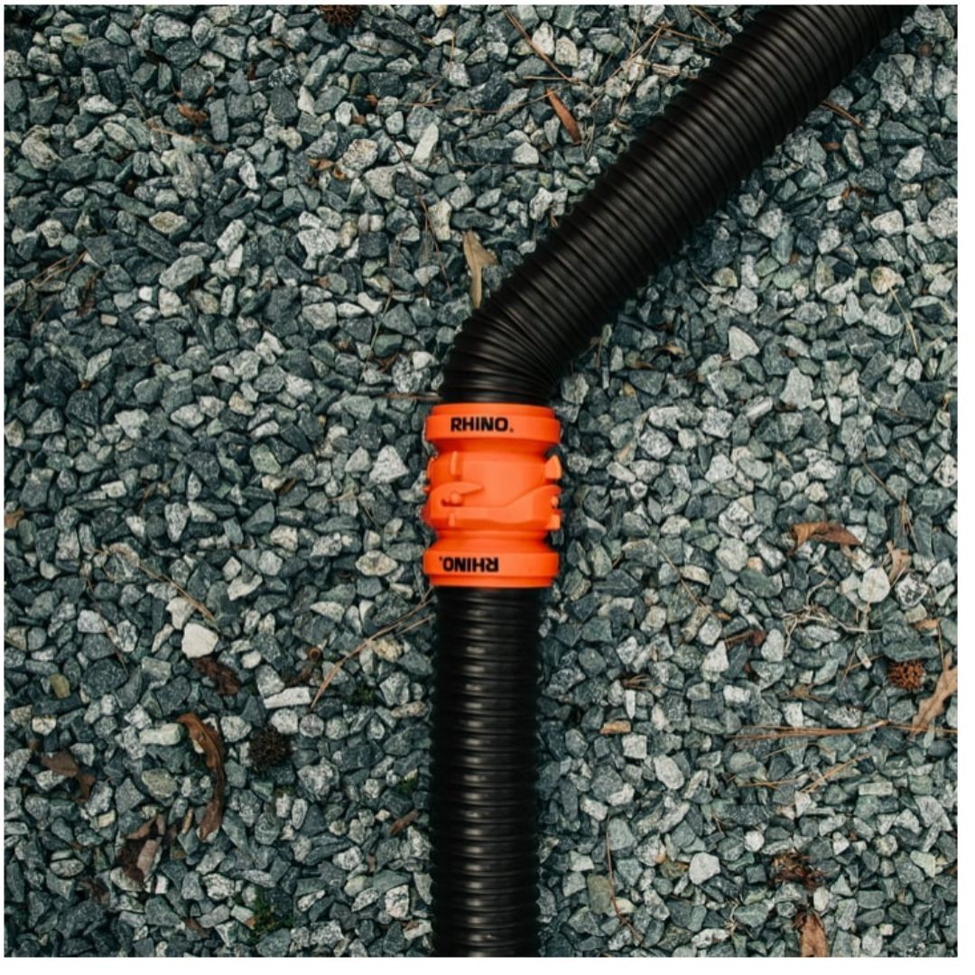 Camco RhinoFLEX 15-Foot RV Sewer Hose Kit – Multicolor, 23 Mils of Polyolefin