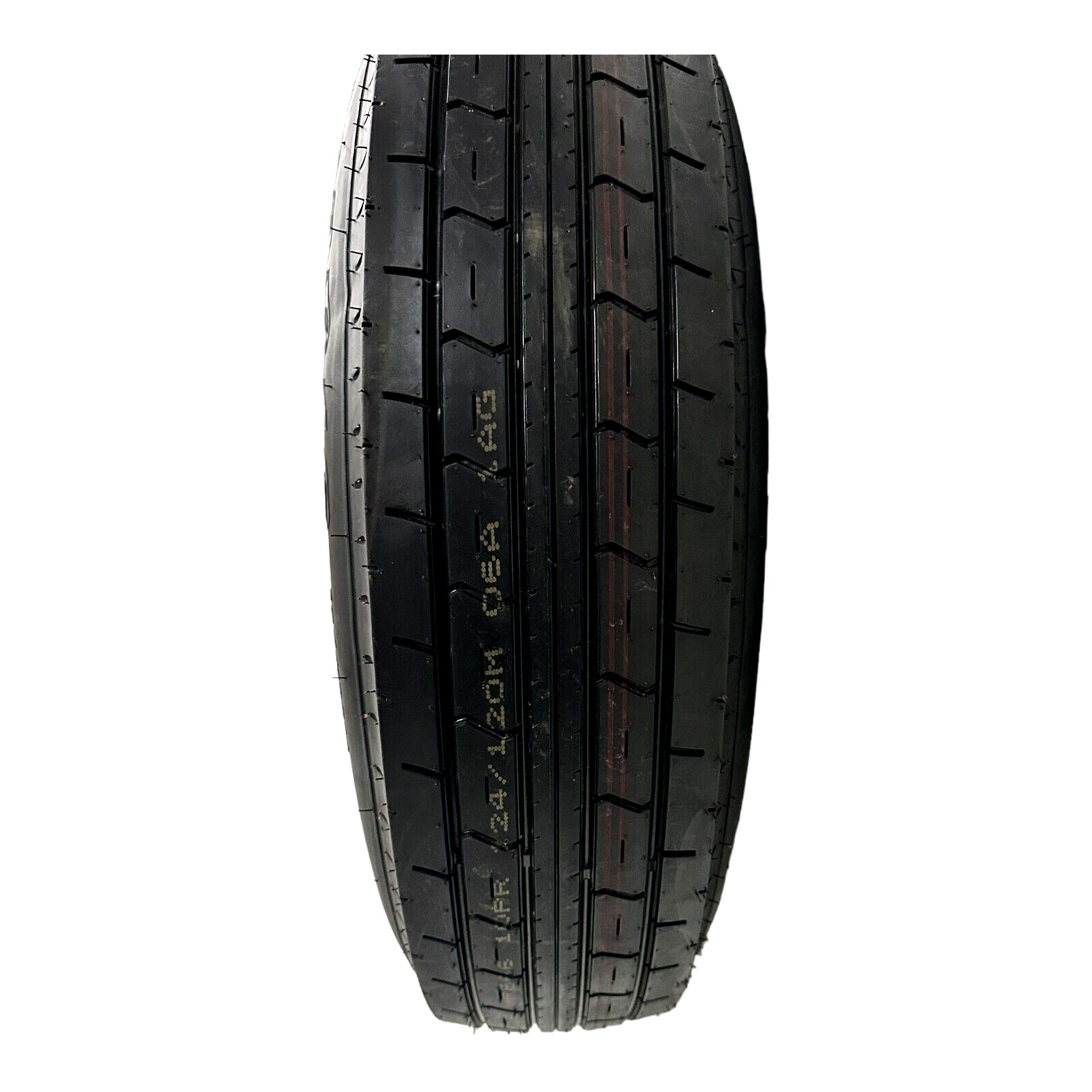 2-PK Trailer Tire On Rim ST235/80R16 Radial LRE 6Lug 6×5.5″ Modular Silver Wheel