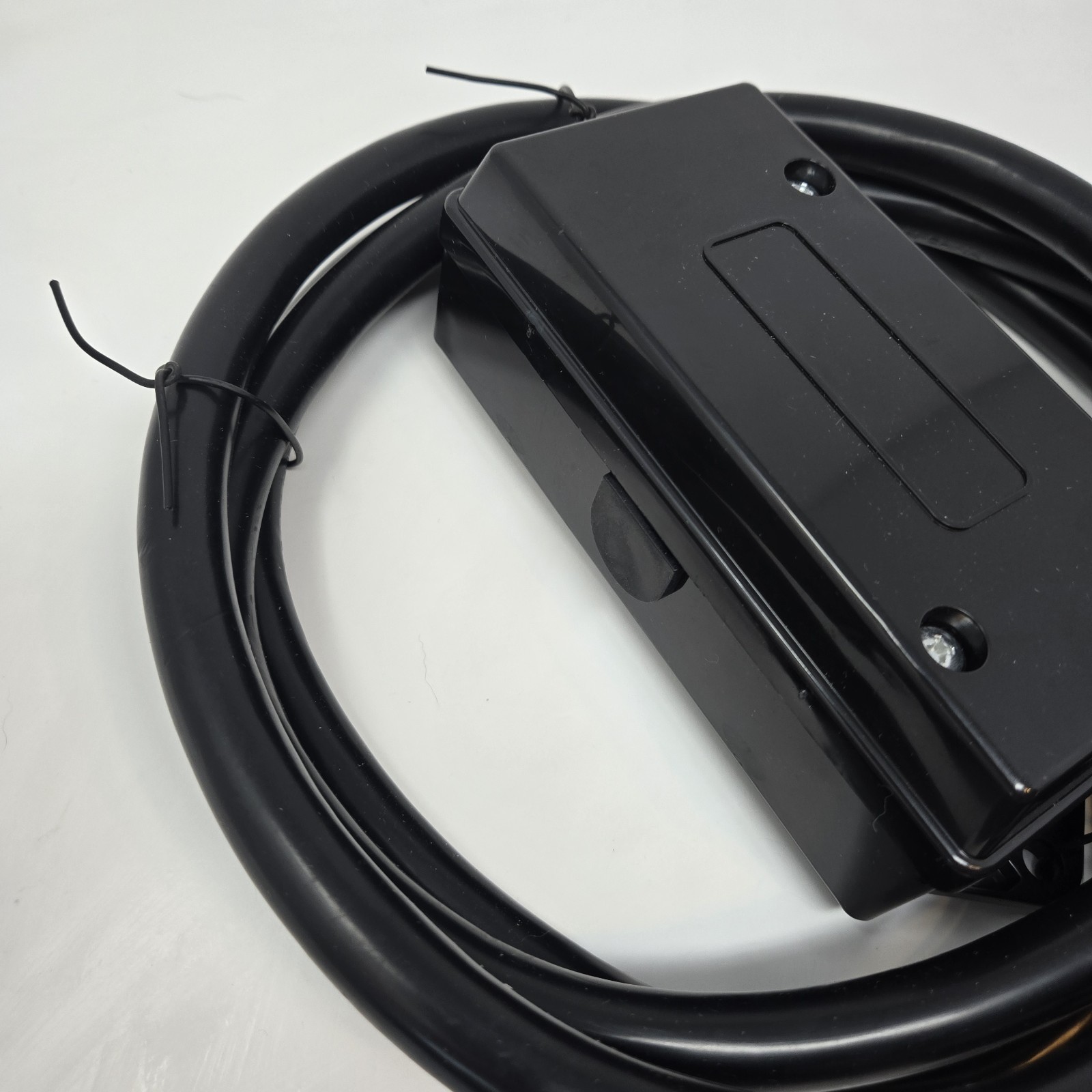 MICTUNING 8ft 7 Way Plug Inline Trailer Cord with 7 Gang Junction Box Kit
