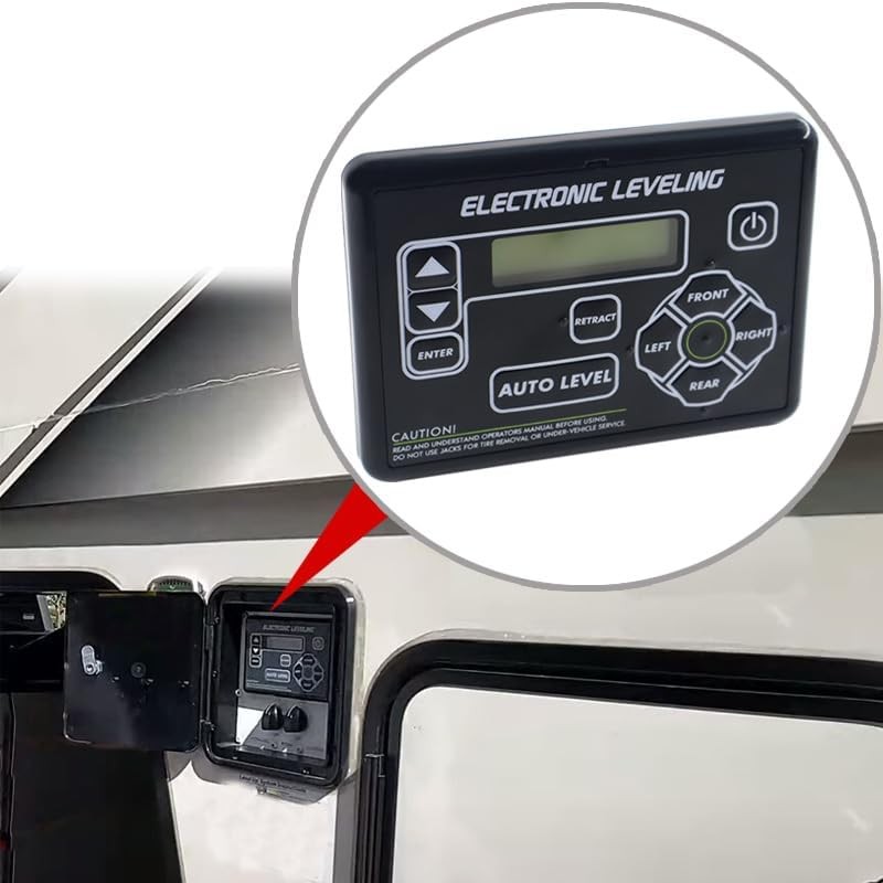RV Ground Control Auto-Level Touchpad Button for Lippert 5th Wheel 421484