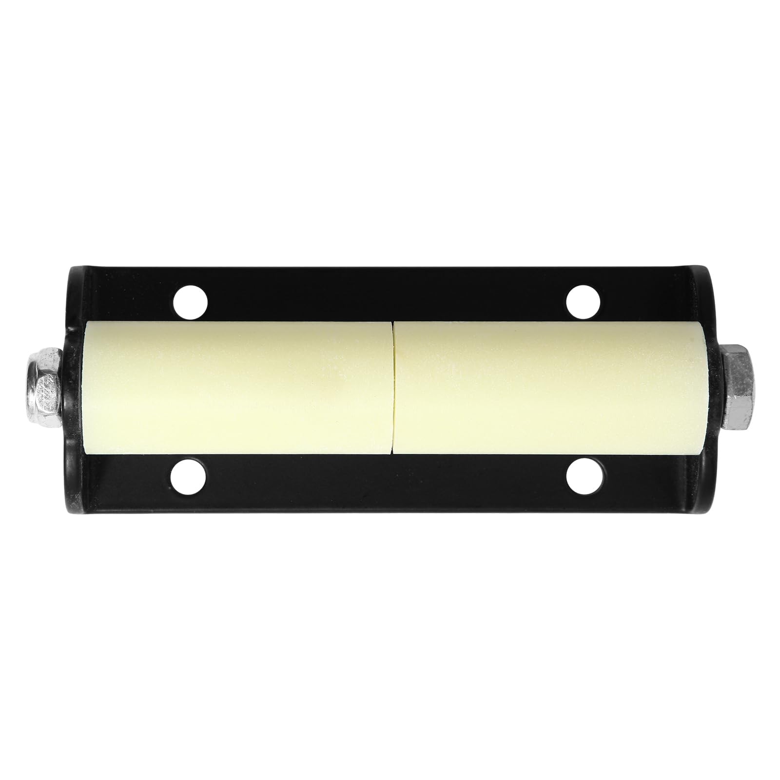 3 PCS Replacement Roller RV Slide Out Nylon Solid Steel Plate Dual Rollers