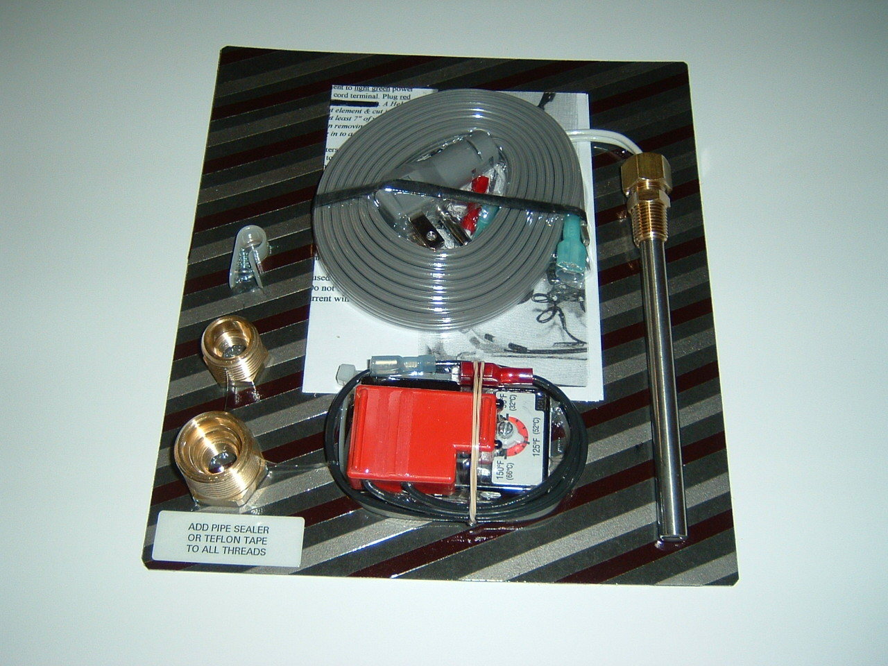 Hybrid Hott Rod Lightning Rod RV water heater electric conversion kit 110 volt