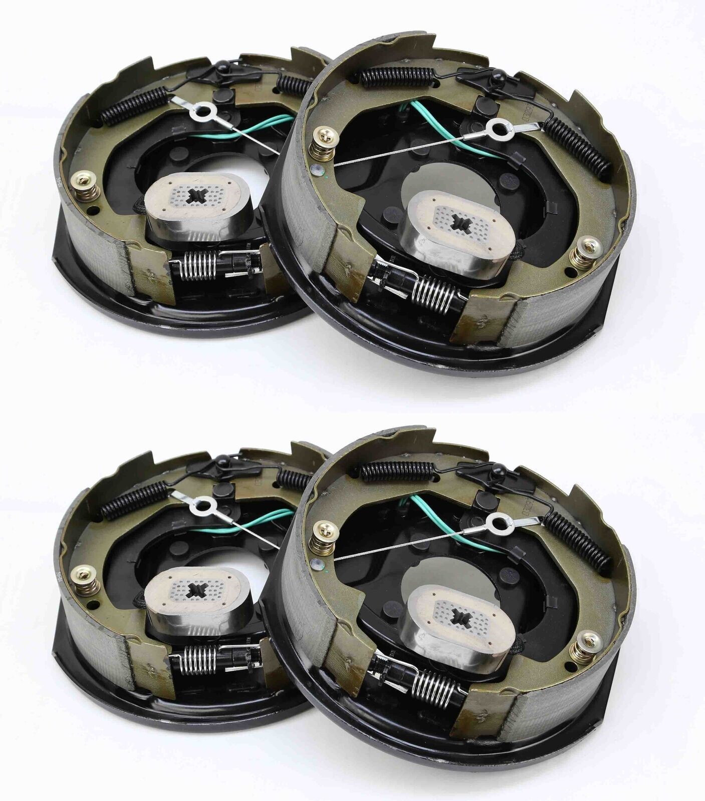 LIBRA Electric Trailer Brake 10″ x 2-1/4″ Self-Adjusting Assembly 2 Pairs -21004