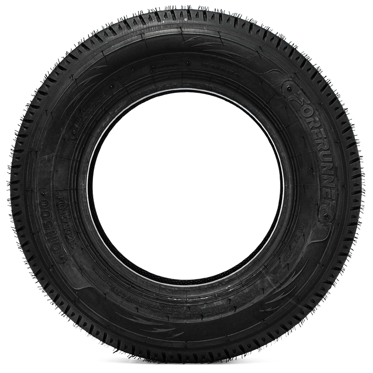 4 Tires ST 205/75D14 Trailer Tires 205 75 14 6 Ply Trailer 205/75/14 Heavy Duty