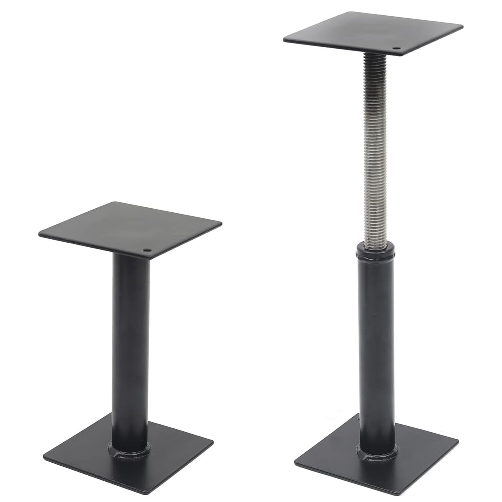 RV Step Brace Stabilizer Adjustable 7 5/8 to 14 Inch Heavy Duty Black 2 PCS