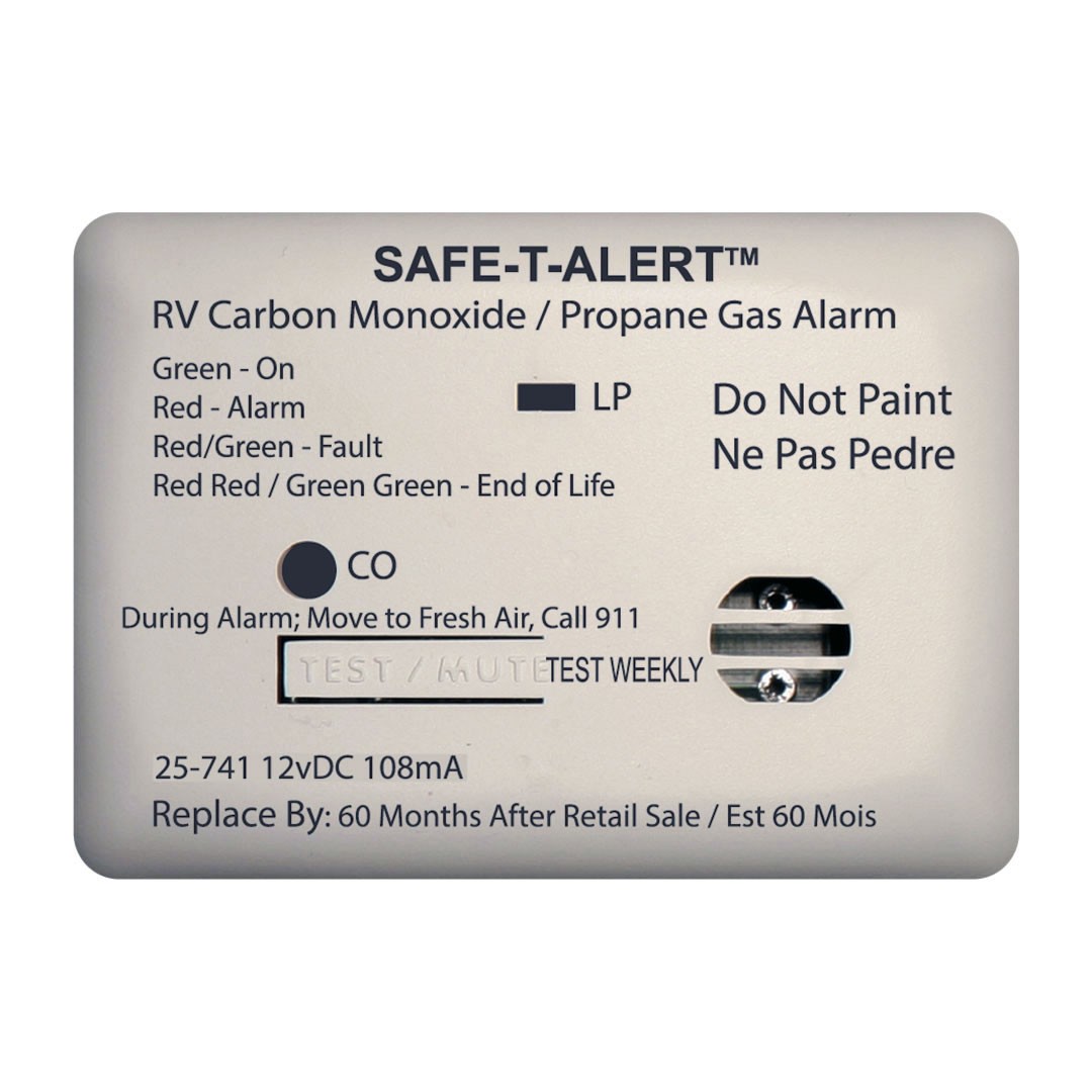 MTI Industry 25-741-WT Safe-T-Alert ™ LP & CO ALARMS & DETECTORS RV