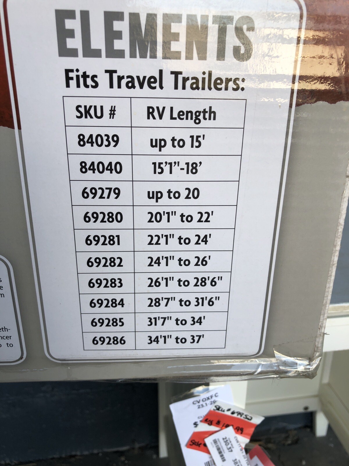 Elements All Climate RV Cover Travel Trailer Up To 20’ Tyvek-Brand New-SHIP N24H