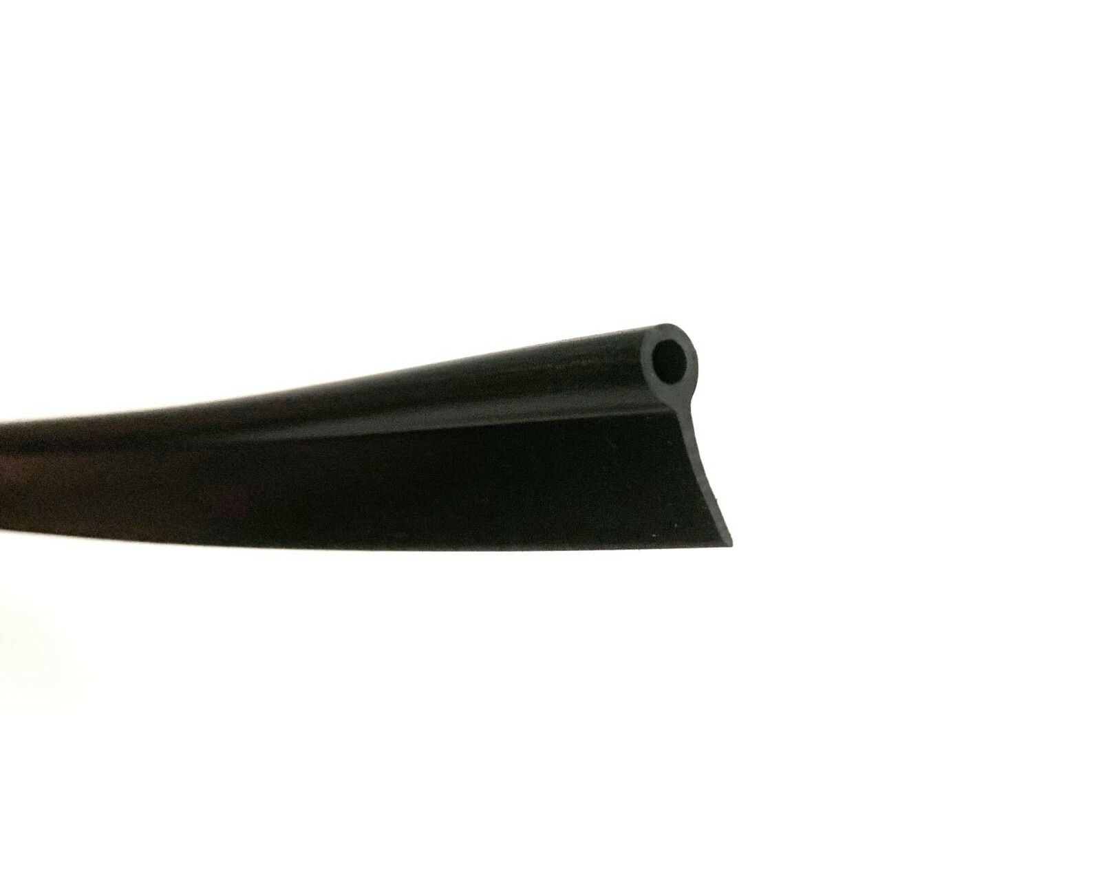30 ft Black 1/4″ Hollow Bead Welt Vinyl Trailer RV Cabinet Wall Corner Trim 0.25