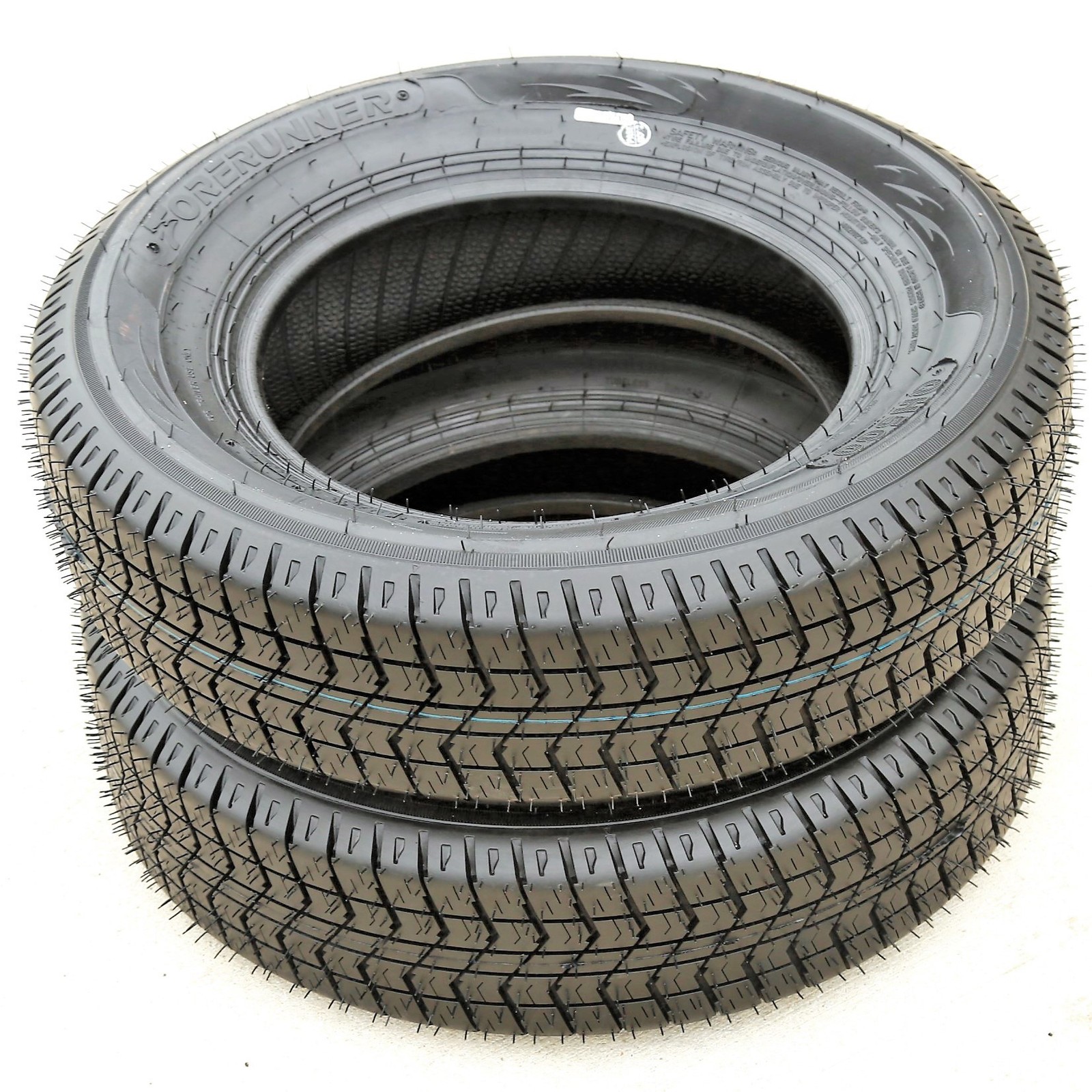 4 Tires Forerunner QH500 ST 225/75D15 Load D 8 Ply Trailer
