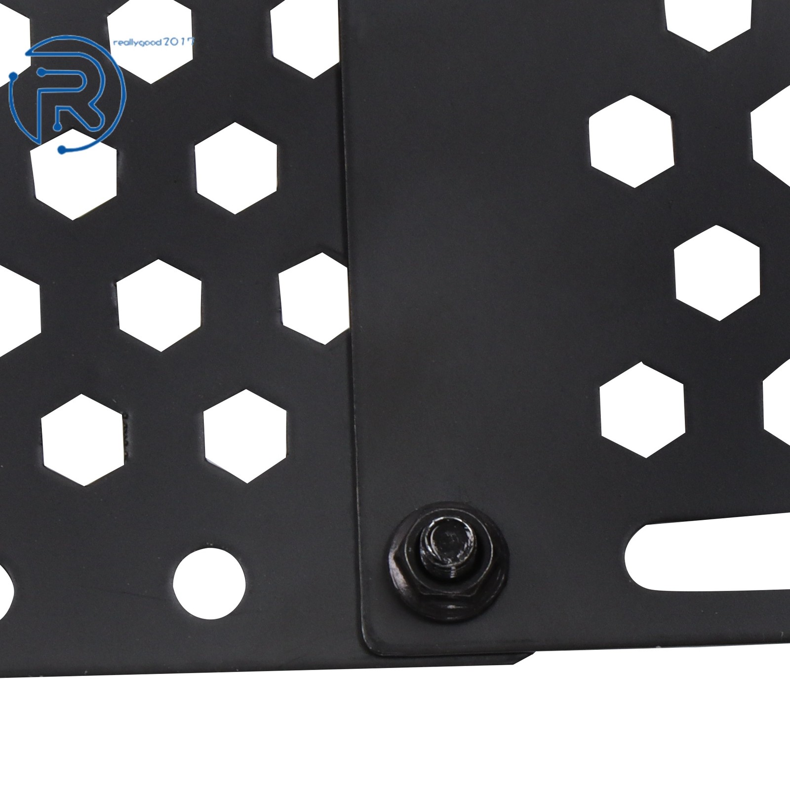 RV Camper Screen Door Protector Adjustable 22-31.5″ Pet Guard Black Grille Black