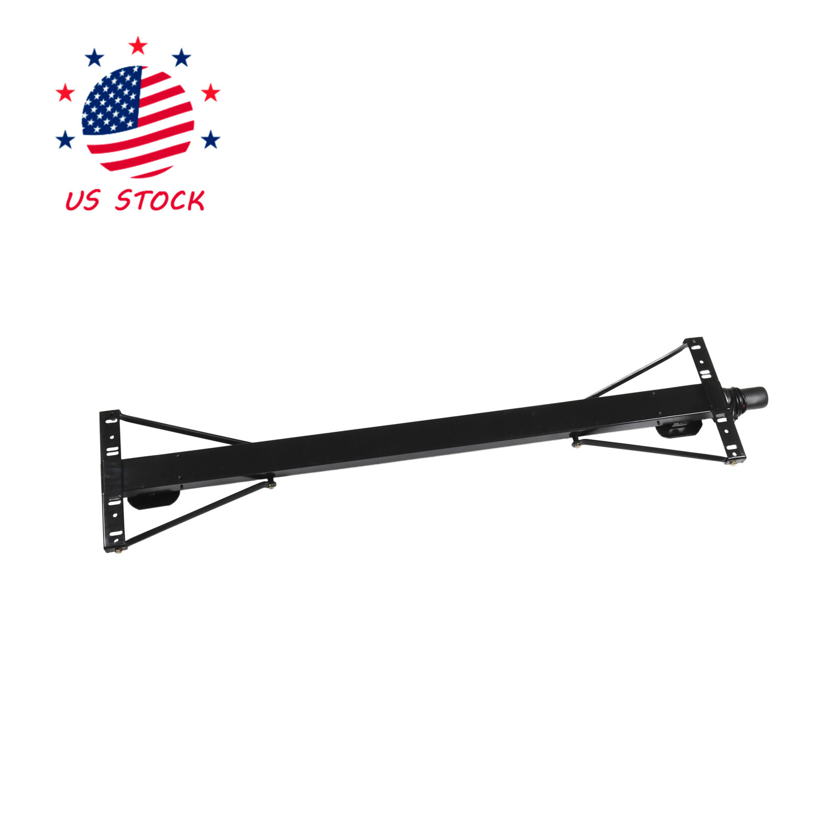 Universal Rear Trailer Stabilizer Jack Stand Stabilizer Jack Kit 298707, Black