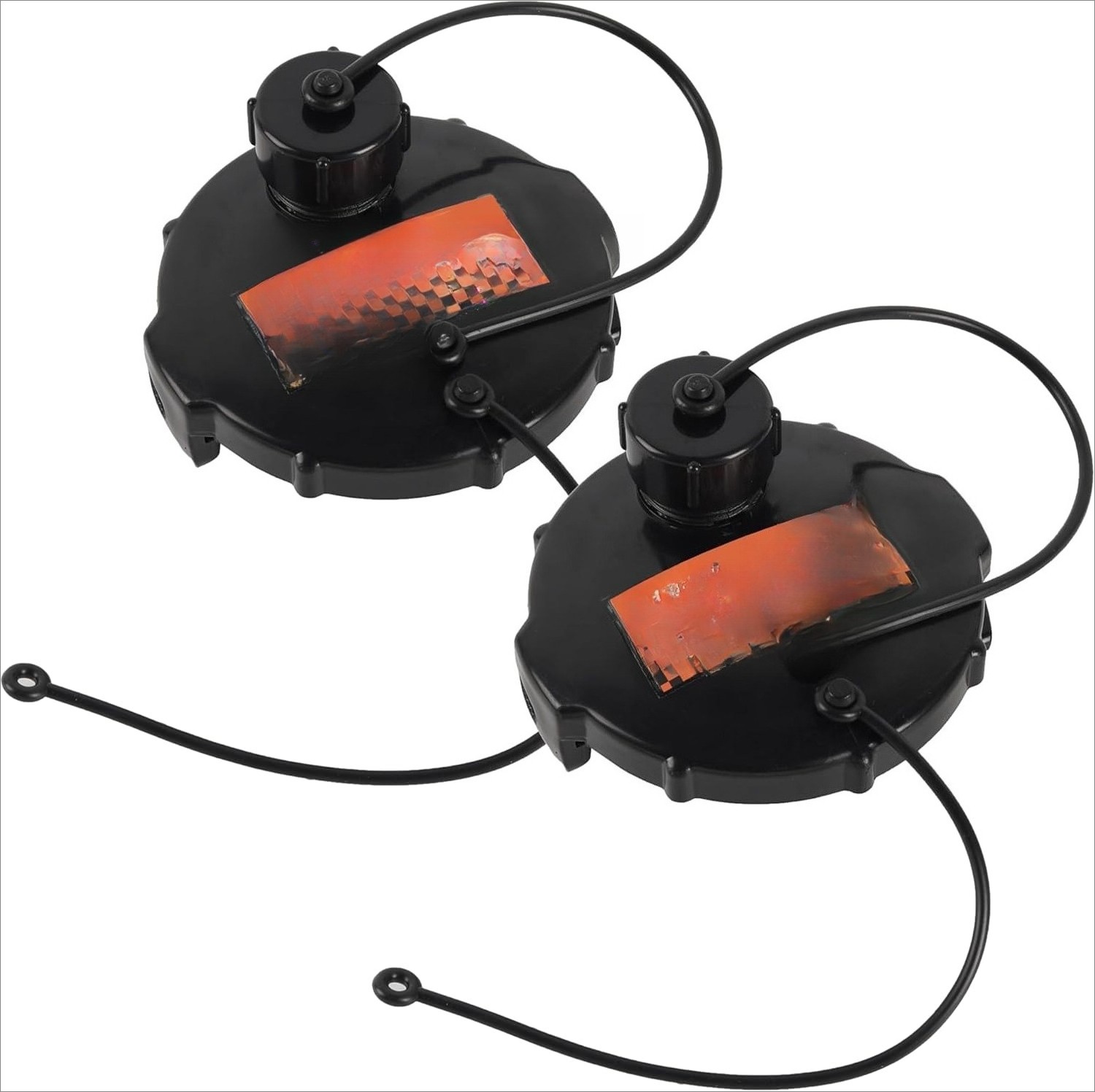 2Pack,T1020-1 Waste Valve Cap with Bayonet Hook 3with Capped 3/4GHT RV Sewer Cap